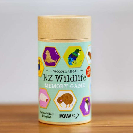 Moana Rd NZ Wildlife Memory Game - Funky Gifts NZ