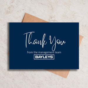 Thank You Cards - Branded