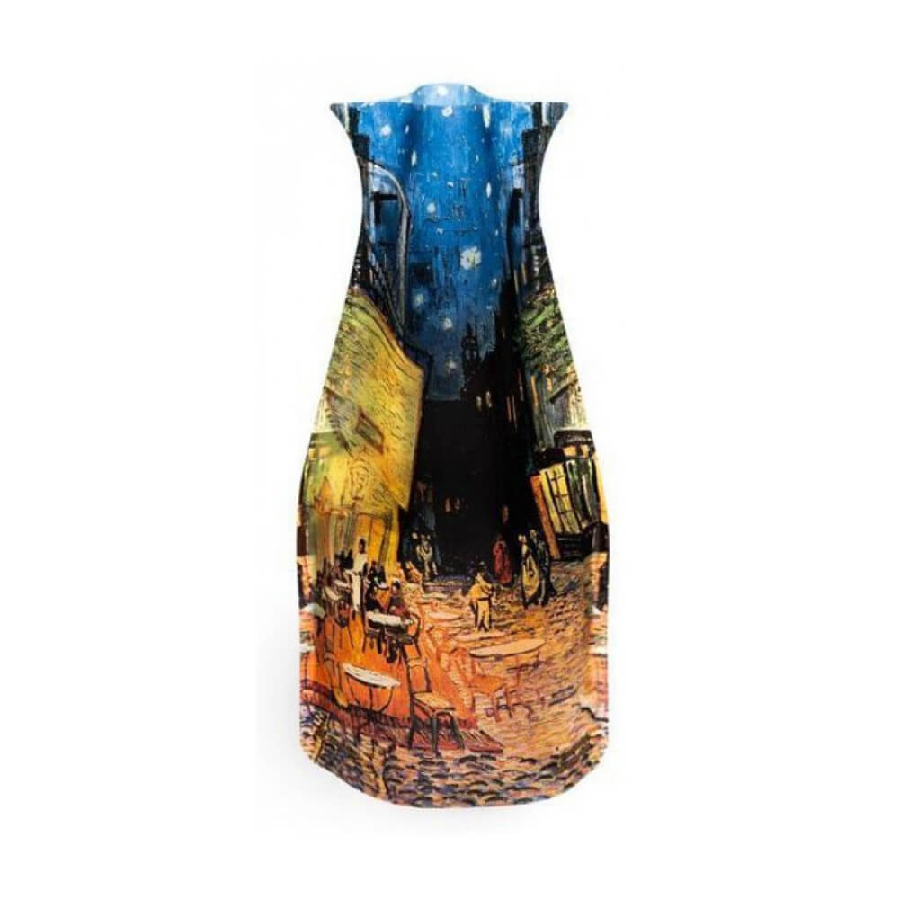 Modgy Vase - Terrace at Night- Van Gogh - Funky Gifts NZ