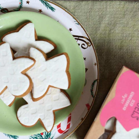 Molly Woppy Handmade Festive Angels - Iced Gingerbread - Funky Gifts NZ