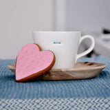 Gingerbread Pink Heart Cookie Grab'N'Go 48g - Funky Gifts NZ