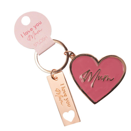 Mother's Day - I Love You Keyring - Funky Gifts NZ