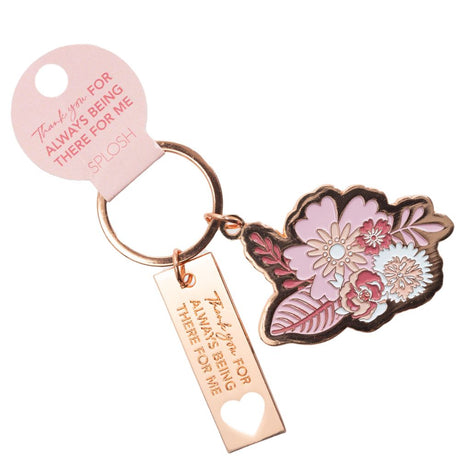 Mother's Day - Thank You Keyring - Funky Gifts NZ