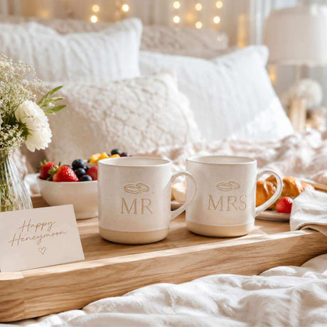 Mr & Mrs Mug Set - Funky Gifts NZ