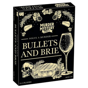 Murder Mystery Party Game - Bullets and Brie - Funky Gifts NZ