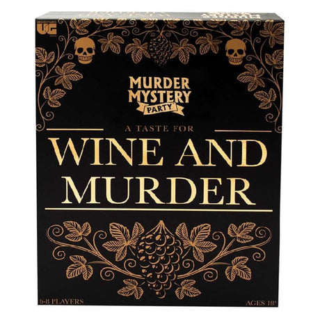 Murder Mystery Party Game - Wine and Murder - Funky Gifts NZ