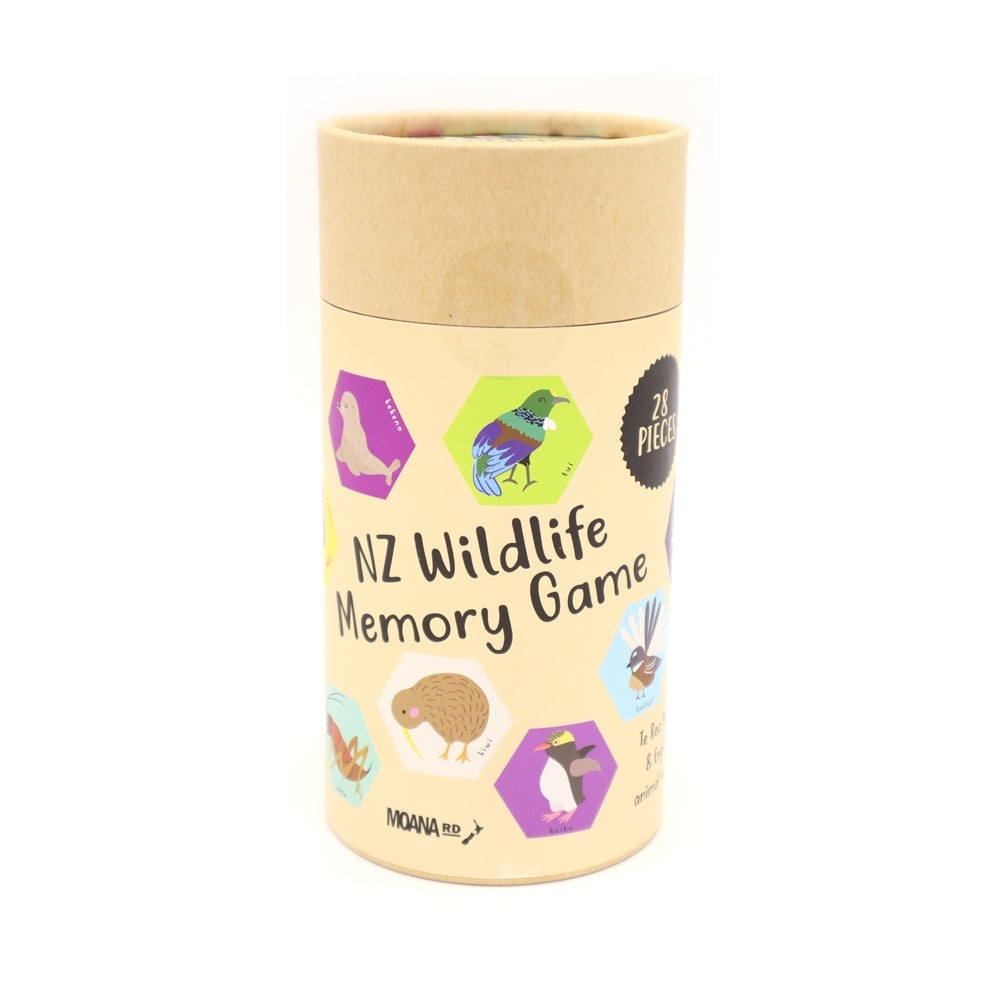 Moana Rd NZ Wildlife Memory Game - Funky Gifts NZ