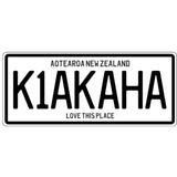 Number Plate Magnet - Kia Kaha - Funky Gifts NZ