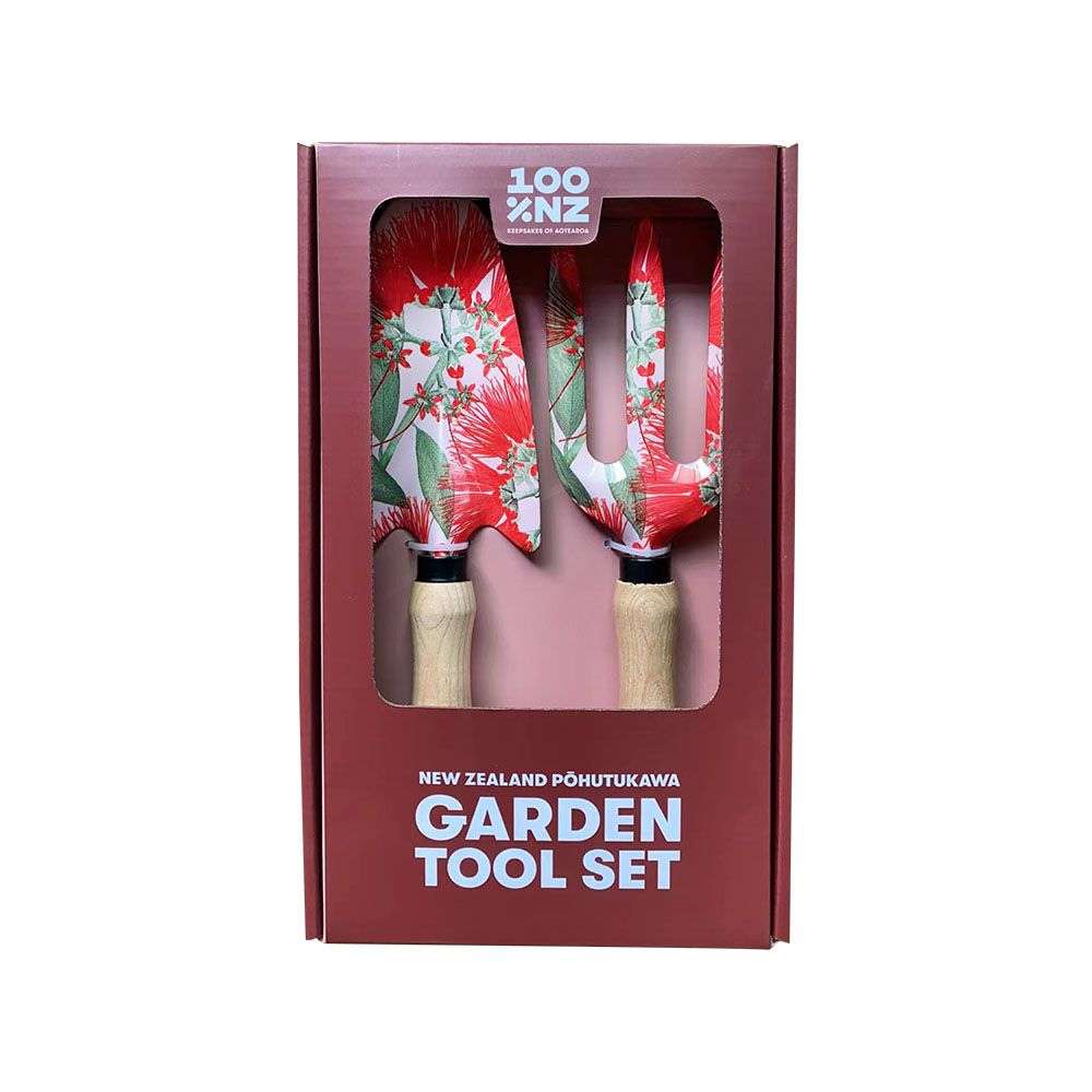 NZ Pohutukawa Garden Tool Set - Funky Gifts NZ