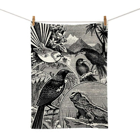 NZ Stamps Tea Towel - Funky Gifts NZ