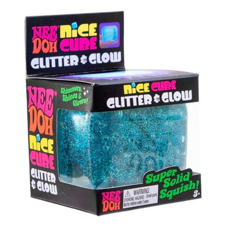 NeeDoh - Nice Cube Glitter & Glow *PRE ORDER - Funky Gifts NZ