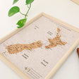 New Zealand Travel Map Pin Board - Medium - Funky Gifts NZ