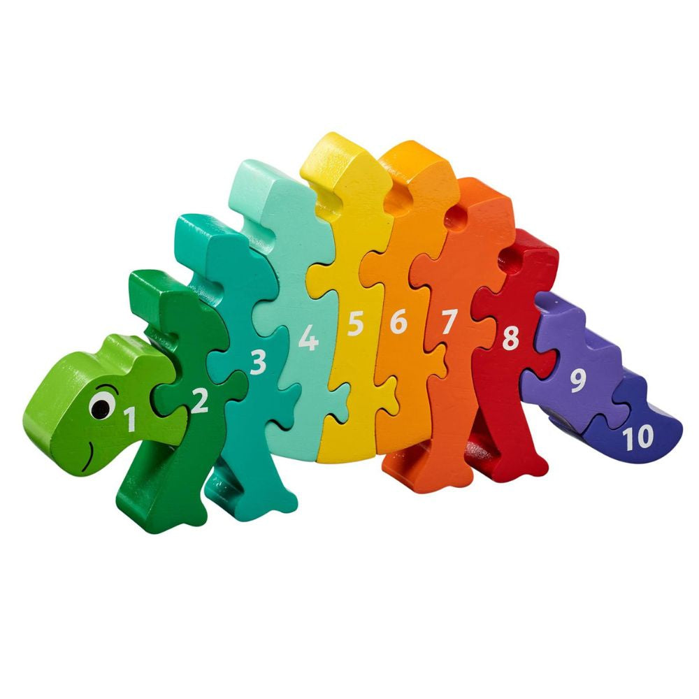 Number Dinosaur Puzzle - Funky Gifts NZ