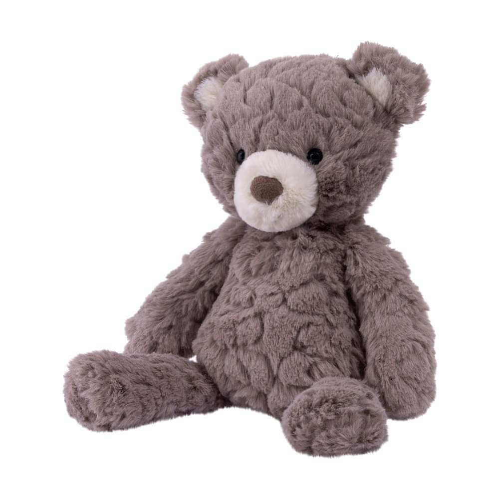 Nursery Putty Grey Teddy Bear - Funky Gifts NZ