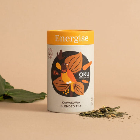 OKU Energise Kawakawa Loose Tea - Funky Gifts NZ
