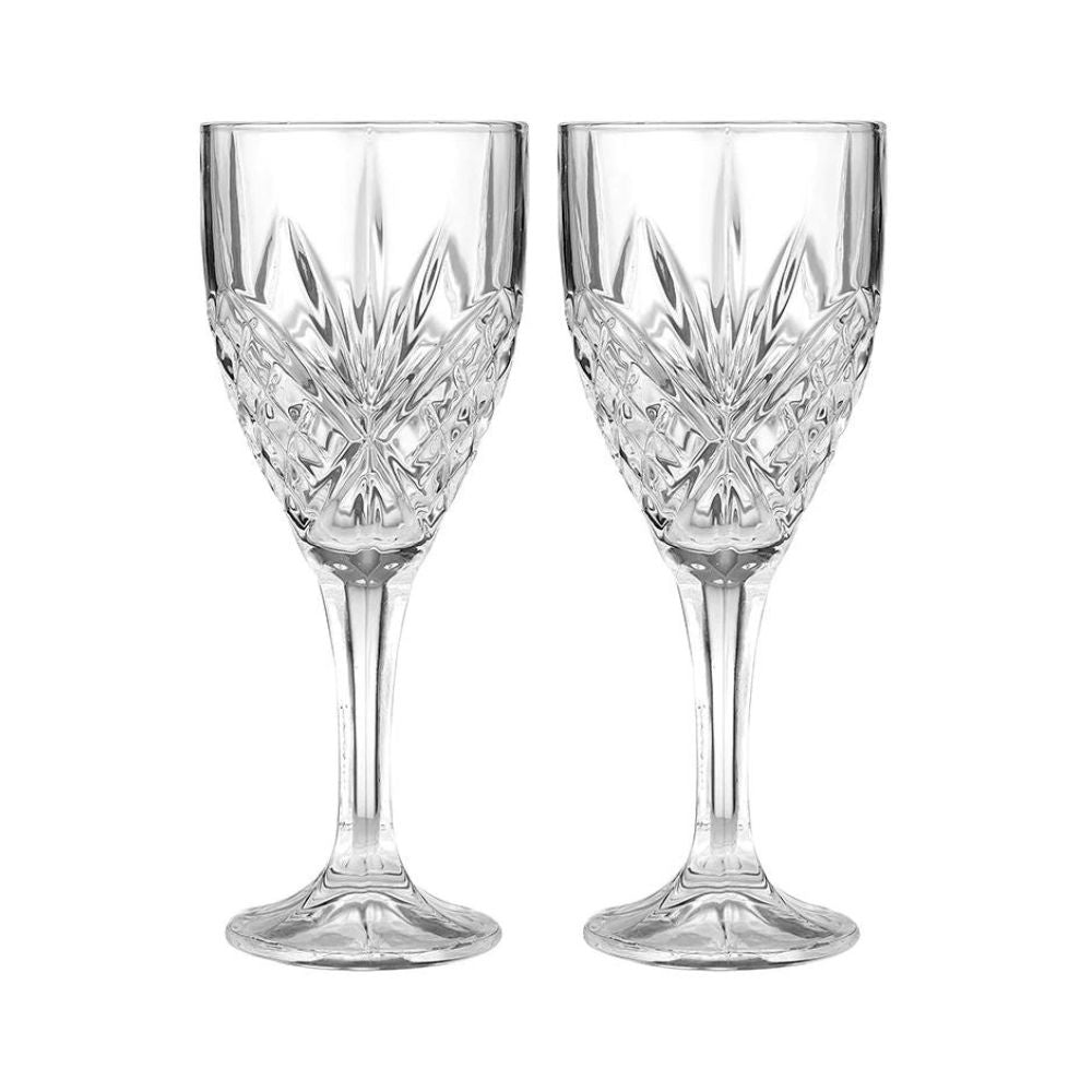 Ophelia 2pk Wine Glass Set - Funky Gifts NZ