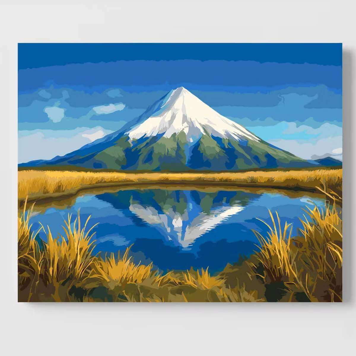 Paint By Numbers - Mount Taranaki - Funky Gifts NZ