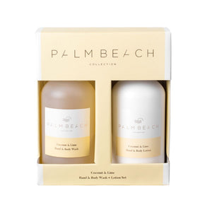 Palm Beach Collection Body Wash & Lotion Gift Pack - Coconut & Lime - Funky Gifts NZ