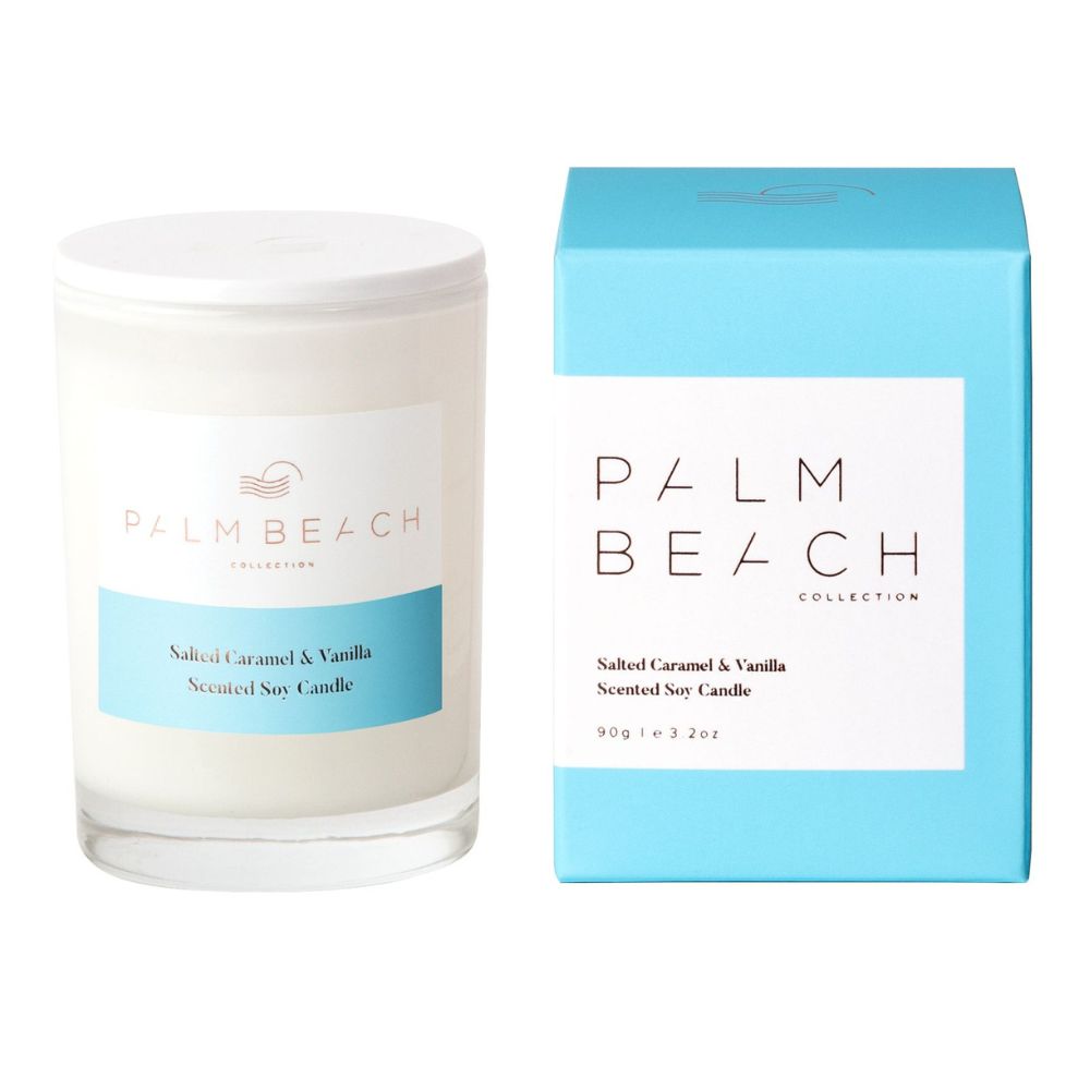 Palm Beach Collection Mini Candle - Salted Caramel & Vanilla - Funky Gifts NZ