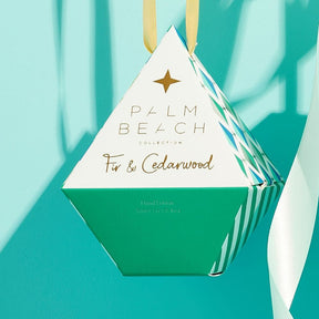 Palm Beach Collection Hanging Bauble Hand Lotion Fir & Cedarwood - Funky Gifts NZ