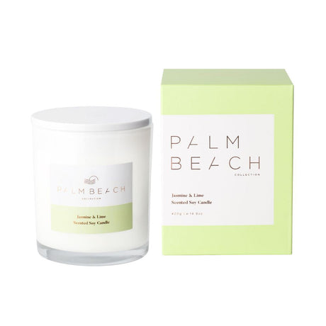 Palm Beach Collection Medium Candle - Jasmine & Lime - Funky Gifts NZ