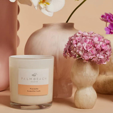 Palm Beach Collection Medium Candle - Watermelon - Funky Gifts NZ