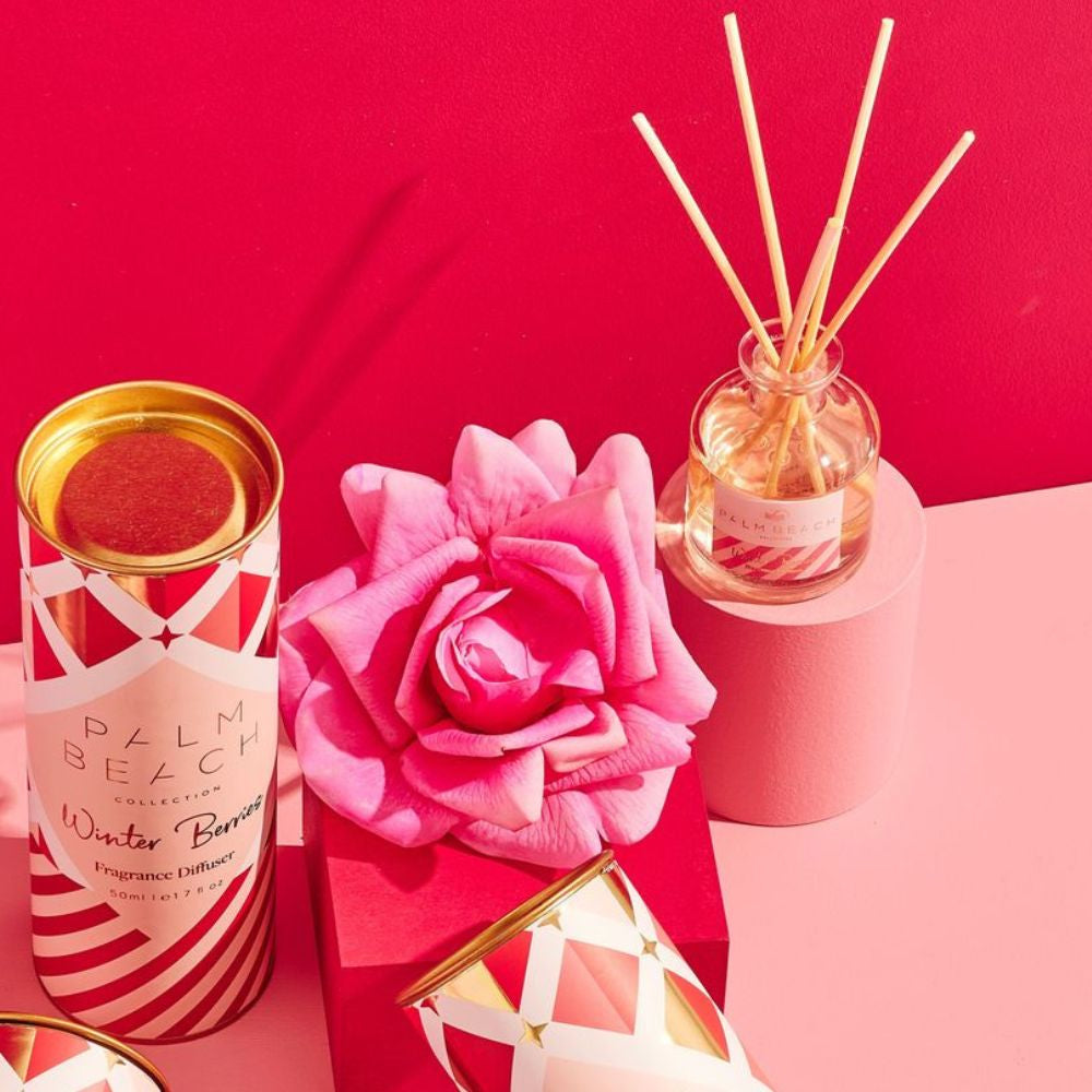 Palm Beach Collection Mini Diffuser Winter Berries - Funky Gifts NZ