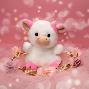 Palm Pals - Belle Strawberry Cow - Funky Gifts NZ