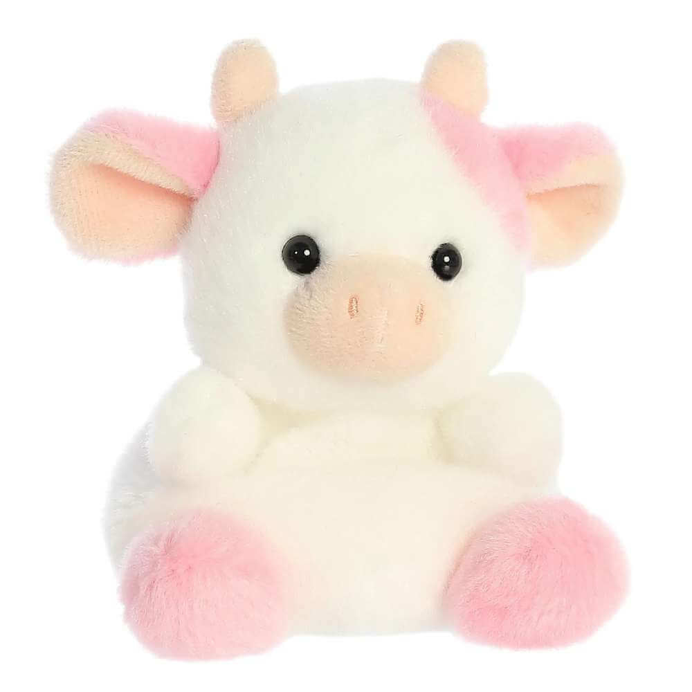 Palm Pals - Belle Strawberry Cow - Funky Gifts NZ