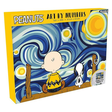 Art by Numbers - Peanuts Starry Night - Funky Gifts NZ