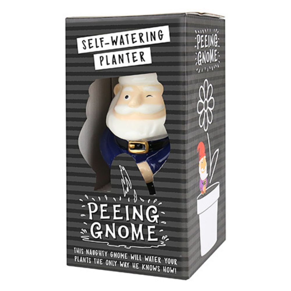 Peeing Gnome - Self Watering Planter - Funky Gifts NZ