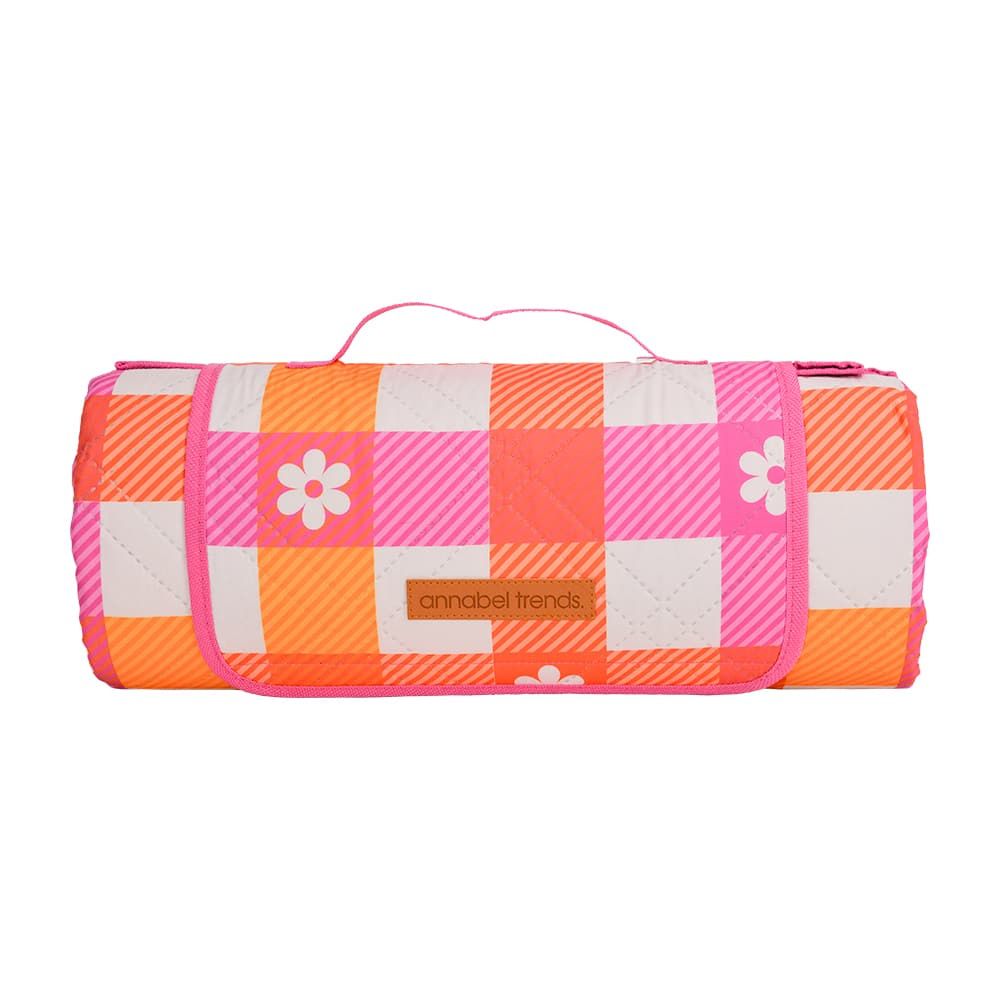 Picnic Mat - Daisy Gingham - Funky Gifts NZ