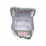 Picnic Lunch Bag - Green Spring - Funky Gifts NZ