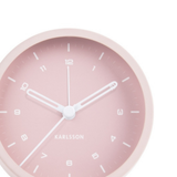 Karlsson Alarm Clock Tinge - Pink - Funky Gifts NZ