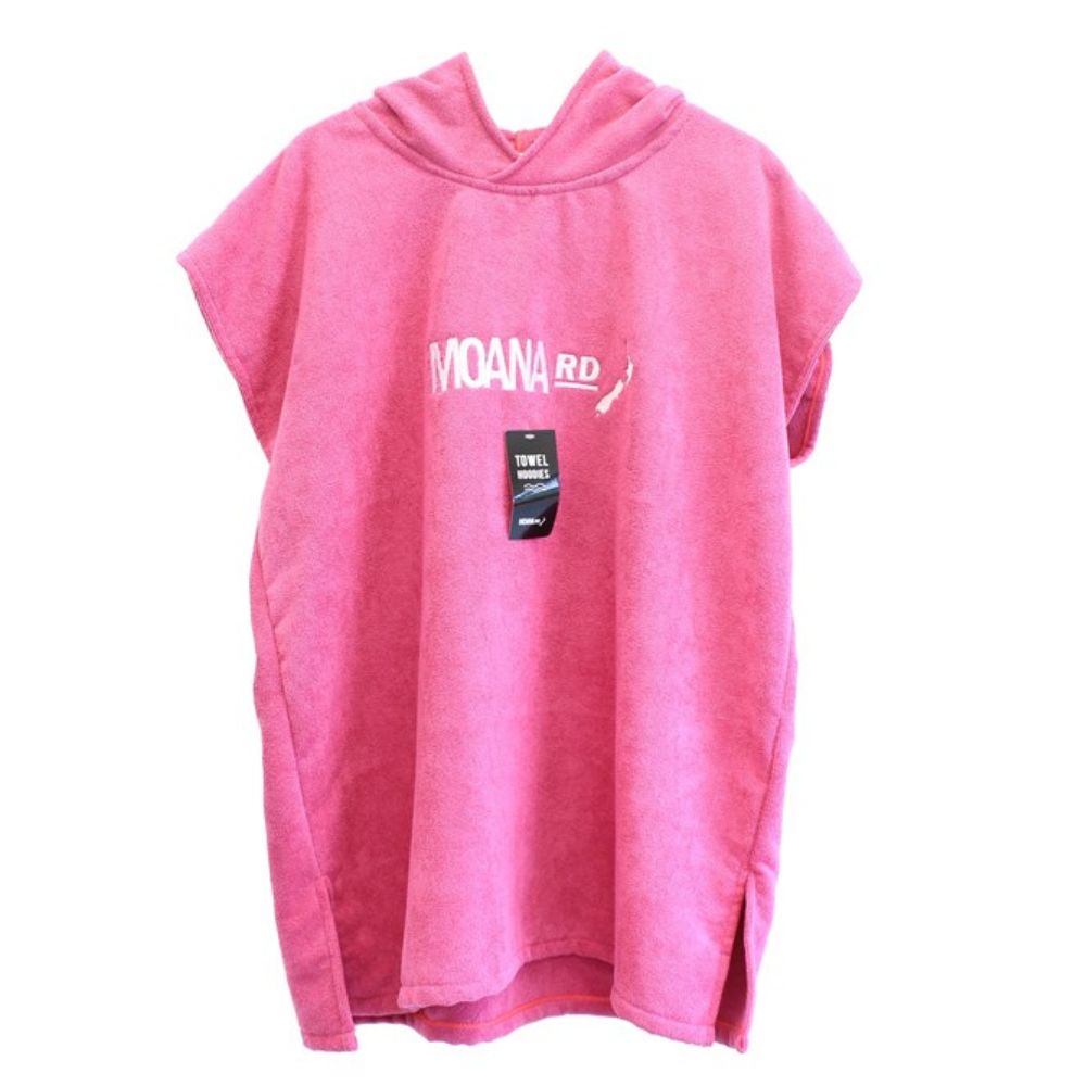 Kids Towel Hoodie - Pink - Funky Gifts NZ