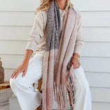 Comfort Scarf - Pink Charcoal - Funky Gifts NZ