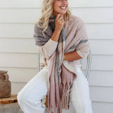 Comfort Scarf - Pink Charcoal - Funky Gifts NZ