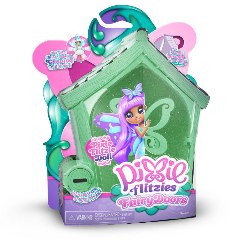 Pixie Flitzies Doll - Fairy Door - Funky Gifts NZ