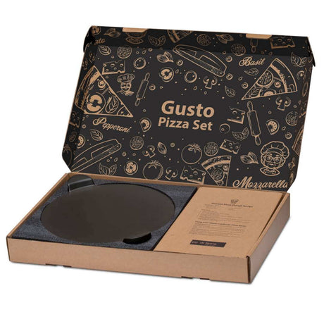 Gusto Pizza 4 pcs Set - Funky Gifts NZ
