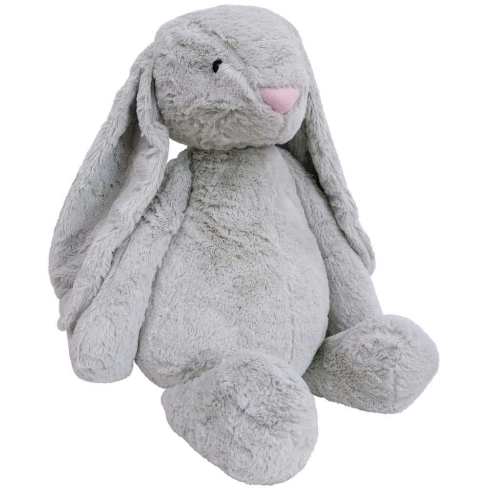 Plush Large Grey Bunny - Funky Gifts NZ