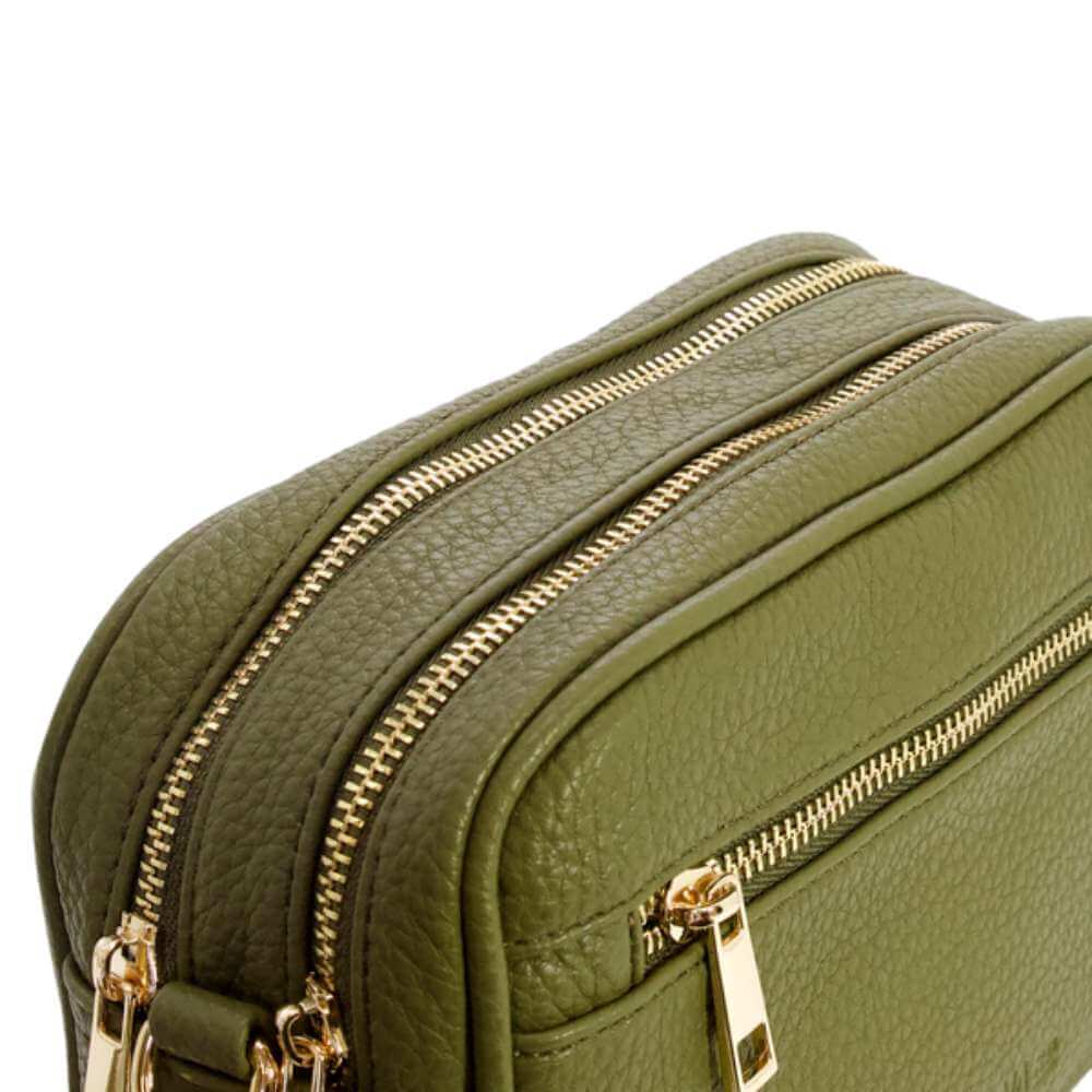 Ponsonby Crossbody Bag - Olive - Funky Gifts NZ