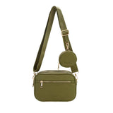 Ponsonby Crossbody Bag - Olive - Funky Gifts NZ