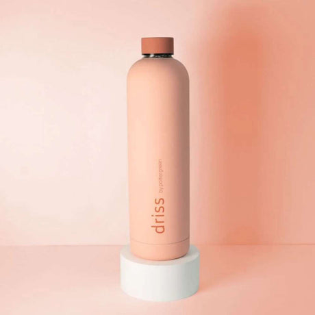 Driss Insulated Stainless Steel Water Bottle Terra + Peach - Funky Gifts NZ