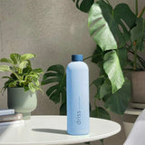 Driss Insulated Stainless Steel Water Bottle Sky + Kingfisher - Funky Gifts NZ