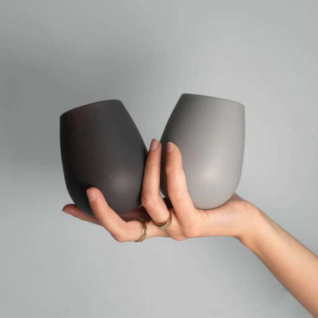 Fegg Silicone Unbreakable Glasses - Smoke + Storm - Funky Gifts NZ