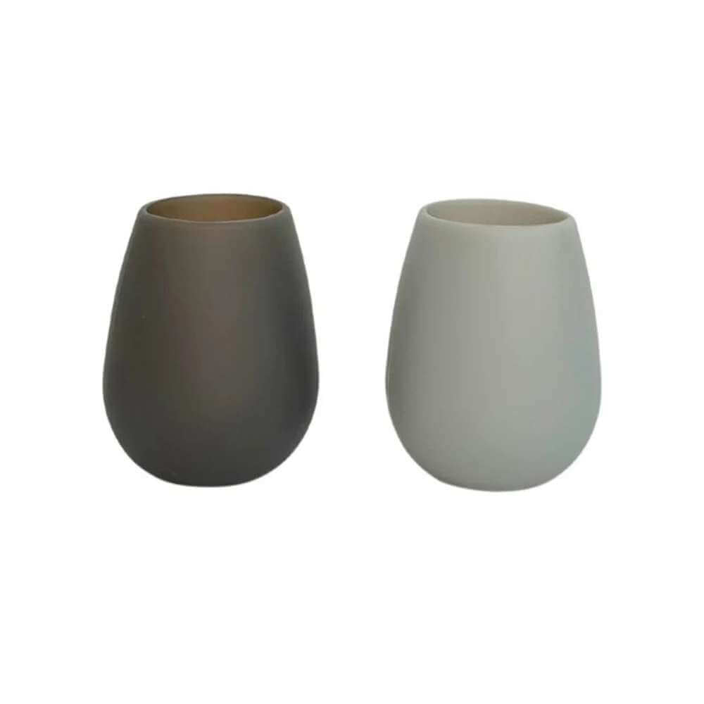 Fegg Silicone Unbreakable Glasses - Smoke + Storm - Funky Gifts NZ