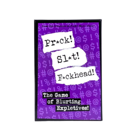 Prick Slut Fuckhead Card Game - Funky Gifts NZ