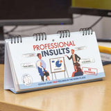 Professional Insults - Flipbook - Funky Gifts NZ