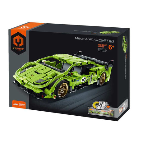 iM Master Pull Back Super Car Green - Funky Gifts NZ