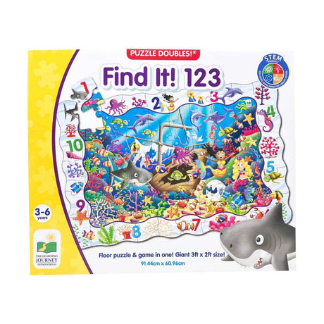 Find It! 123 Puzzle - Funky Gifts NZ